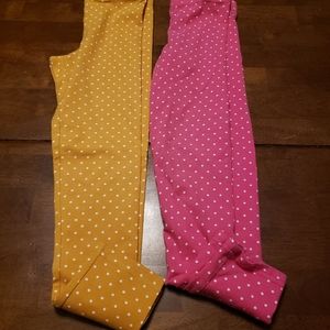 Old Navy Bottoms - Old Navy Girls Polka Dot Small Leggings Size 6-7 Old Navy Bottoms - Old Navy Girls Polka Dot Small Leggings Size 6-7